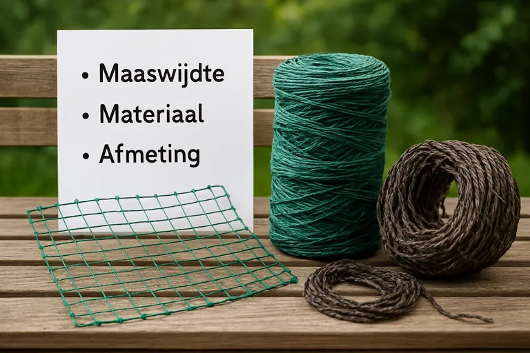 Mini keuzehulp voor tuinnetten
